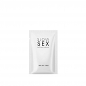 Полоски для орального секса Slow Sex Oral Sex Strips - 7 шт. - Bijoux Indiscrets - купить с доставкой в Орле