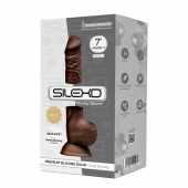 Коричневый фаллоимитатор SILEXD Model 3 7  - 17,5 см. - Adrien Lastic купить с доставкой в интернет-магазине Orgasmix в Орле Коричневый фаллоимитатор SILEXD Model 3 7  - 17,5 см. - Adrien Lastic