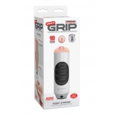 Мастурбатор-вагина Extreme Toyz Mega Grip Vibrating Stroker Mouth - Pipedream - в Орле купить с доставкой