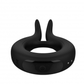 Черное эрекционное кольцо Marry Me Rechargeable Vibrating Cockring - Adrien Lastic - в Орле купить с доставкой