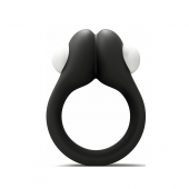 Черное эрекционное кольцо Zippy Vibrating Ring With Bullet - Adrien Lastic - в Орле купить с доставкой
