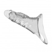 Прозрачная насадка на пенис - 22 см. - Baile - в Орле купить с доставкой