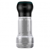 Набор PowerBlow   Feel Pocket Stroker Crystal: мастурбатор и интерактивная насадка - Kiiroo - в Орле купить с доставкой