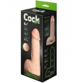 Телесный фаллоудлинитель с мошонкой Cock Next - 17 см. - LOVETOY (А-Полимер) - в Орле купить с доставкой