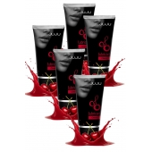 Набор из 5 съедобных лубрикантов JUJU со вкусом вишни - JuJu - купить с доставкой в Орле Набор из 5 съедобных лубрикантов JUJU со вкусом вишни - JuJu - купить с доставкой в Орле