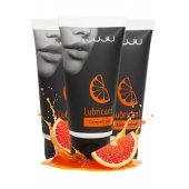 Набор из 3 съедобных лубрикантов JUJU со вкусом грейпфрута - JuJu - купить с доставкой в Орле Набор из 3 съедобных лубрикантов JUJU со вкусом грейпфрута - JuJu - купить с доставкой в Орле