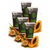 Набор из 5 съедобных лубрикантов JUJU со вкусом тропических фруктов - JuJu - купить с доставкой в Орле Набор из 5 съедобных лубрикантов JUJU со вкусом тропических фруктов - JuJu - купить с доставкой в Орле