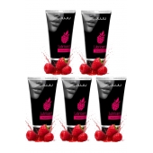 Набор из 5 съедобных лубрикантов JUJU со вкусом малины - JuJu - купить с доставкой в Орле Набор из 5 съедобных лубрикантов JUJU со вкусом малины - JuJu - купить с доставкой в Орле