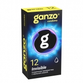 Супертонкие презервативы Ganzo Invisible - 12 шт. - Ganzo - купить с доставкой в Орле