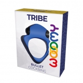 Синее эрекционное кольцо Wooomy Tribeс с вибрацией - Adrien Lastic - в Орле купить с доставкой