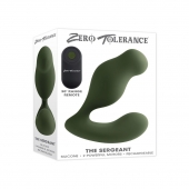 Вибромассажер простаты The Sergeant цвета хаки - Zero Tolerance - в Орле купить с доставкой