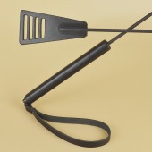 Черный кожаный стек «Сириус» - 60 см. - Sitabella - купить с доставкой в Орле