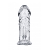 Прозрачная насадка на пенис Uco - 13 см. - A-toys - в Орле купить с доставкой