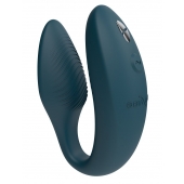 Зеленый вибратор для пар We-Vibe Sync 2 с пультом ДУ - We-vibe купить в Орле с доставкой в Orgasmix.ru Зеленый вибратор для пар We-Vibe Sync 2 с пультом ДУ - We-vibe