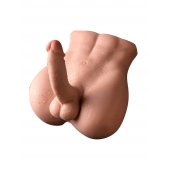 Телесный мужской торс с вибрацией и возвратно-поступательными движениями Bartlett - SHEQU купить в Орле с доставкой в Orgasmix.ru Телесный мужской торс с вибрацией и возвратно-поступательными движениями Bartlett - SHEQU