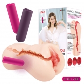 Мастурбатор-вагина с вибрацией Jenny Onahole edition 005 - KOKOS - в Орле купить с доставкой Мастурбатор-вагина с вибрацией Jenny Onahole edition 005 - KOKOS - в Орле купить с доставкой