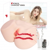 Мастурбатор-полуторс с двойным слоем материала и вибрацией Jenny Onahole Real Vagina - KOKOS - в Орле купить с доставкой Мастурбатор-полуторс с двойным слоем материала и вибрацией Jenny Onahole Real Vagina - KOKOS - в Орле купить с доставкой