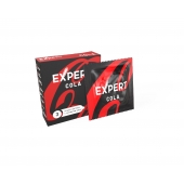 Презервативы с ароматом колы Expert Cola - 3 шт. - Expert - купить с доставкой в Орле