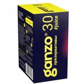 Ароматизированные презервативы Ganzo Juice - 30 шт. - Ganzo - купить с доставкой в Орле