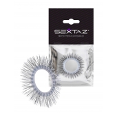 Круглое эрекционное кольцо с «ресничками» - Sextaz - в Орле купить с доставкой