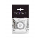 Эластичное эрекционное кольцо с длинными черными «ресничками» - Sextaz - в Орле купить с доставкой