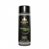 Массажное масло c ароматом тропических фруктов Massage Oil - 100 мл. - HOT - купить с доставкой в Орле