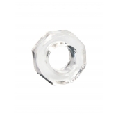 Прозрачное эрекционное кольцо в форме гайки - Sex Expert - в Орле купить с доставкой