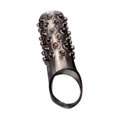 Дымчатая насадка на пенис с выпуклостями - 12 см. - Sex Expert - в Орле купить с доставкой