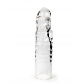 Прозрачная закрытая насадка на член - 15 см. - Sex Expert - в Орле купить с доставкой