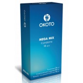 Презервативы OKOTO Mega Mix - 18 шт. - Sitabella - купить с доставкой в Орле