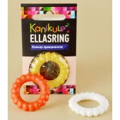 Цветное рельефное эрекционное кольцо Ellasring - Sitabella - в Орле купить с доставкой