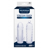 Набор из 2 прозрачных насадок на член Seductive Tickler Sleeves Set - NMC - в Орле купить с доставкой