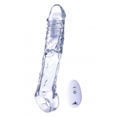 Прозрачная насадка-удлинитель Length Enhancer With Bullet с подхватом - 22,3 см. - NMC - в Орле купить с доставкой