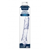 Прозрачная насадка-удлинитель Length Enhancer с подхватом - 22,3 см. - NMC - в Орле купить с доставкой