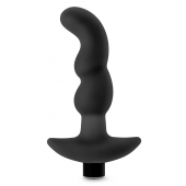 Черный вибромассажер простаты Prostate Massager 03 - 15,2 см. - Blush Novelties - в Орле купить с доставкой