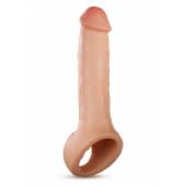 Телесная насадка-удлинитель Thrive 8.75 Inch Realistic Penis Extender Sleeve - 22,2 см. - Blush Novelties - в Орле купить с доставкой