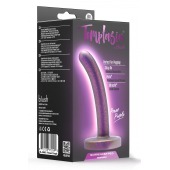 Фиолетовая насадка с гладкой поверхностью Surrender 4.75 Inch Beginner Pegging Dildo - 12 см. - Blush Novelties - купить с доставкой в Орле