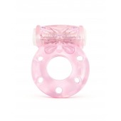 Розовое эрекционное виброкольцо с бабочкой - 1137 - в Орле купить с доставкой