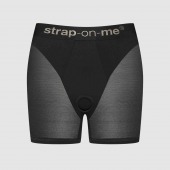 Трусики-шорты для фиксации насадок Strap-on-me Harness Lingerie Halo - size M - Strap-on-me - купить с доставкой в Орле