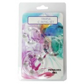 Набор из 3 эрекционных прозрачных колец - Boys of Toys - в Орле купить с доставкой