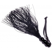 Черная силиконовая плетка - 25,4 см. - Boys of Toys - купить с доставкой в Орле