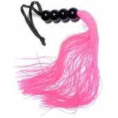 Розовая силиконовая плеть - 35,5 см. - Boys of Toys - купить с доставкой в Орле