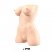 Телесный мастурбатор-торс Jessica B - Naked Factory - в Орле купить с доставкой