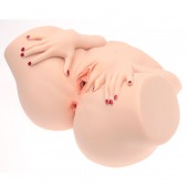 Телесный мастурбатор-полуторс Barbie - Naked Factory - в Орле купить с доставкой