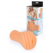 Эластичный мастурбатор в виде вагины телесного цвета - Sexy Girl - в Орле купить с доставкой