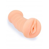 Телесный двусторонний мастурбатор с вибропулей и эрекционными кольцами в комплекте - Sexy Girl - в Орле купить с доставкой