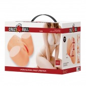 Телесный мастурбатор Liora с 2 любовными тоннелями - Baile - в Орле купить с доставкой