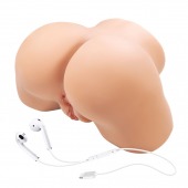 Телесный мастурбатор Olivia с 2 любовными отверстиями - Baile - в Орле купить с доставкой