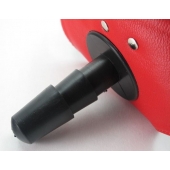 Красные трусики со штырьком для насадки - БДСМ Арсенал - купить с доставкой в Орле