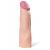 Реалистичная насадка с ярко выраженной головкой - 16,5 см. - A-toys - в Орле купить с доставкой Реалистичная насадка с ярко выраженной головкой - 16,5 см. - A-toys - в Орле купить с доставкой